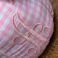 Little Lorelai Pink Gingham Bow Pumpkin