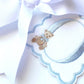 Teddy Bear First Birthday Boy Set, Blue Cake Smash Outfit, Hat, High Chair Banner
